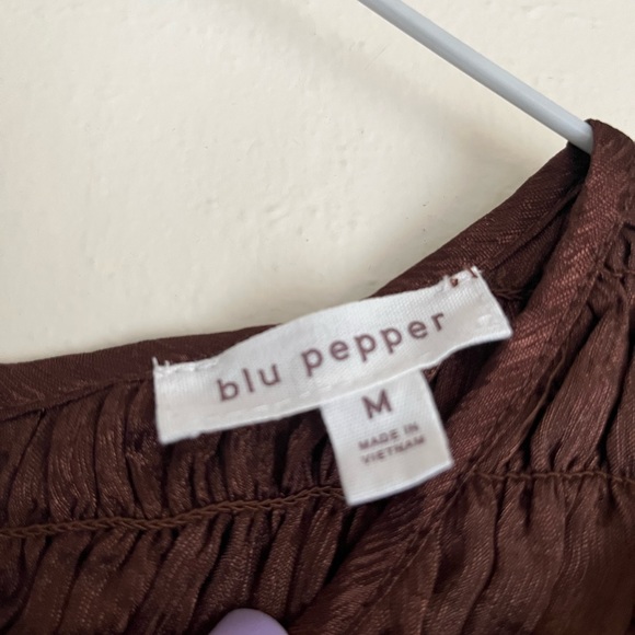 Blu Pepper Blouse - Picture 3 of 4